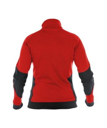 Velox sweater voor dames rood/zwart